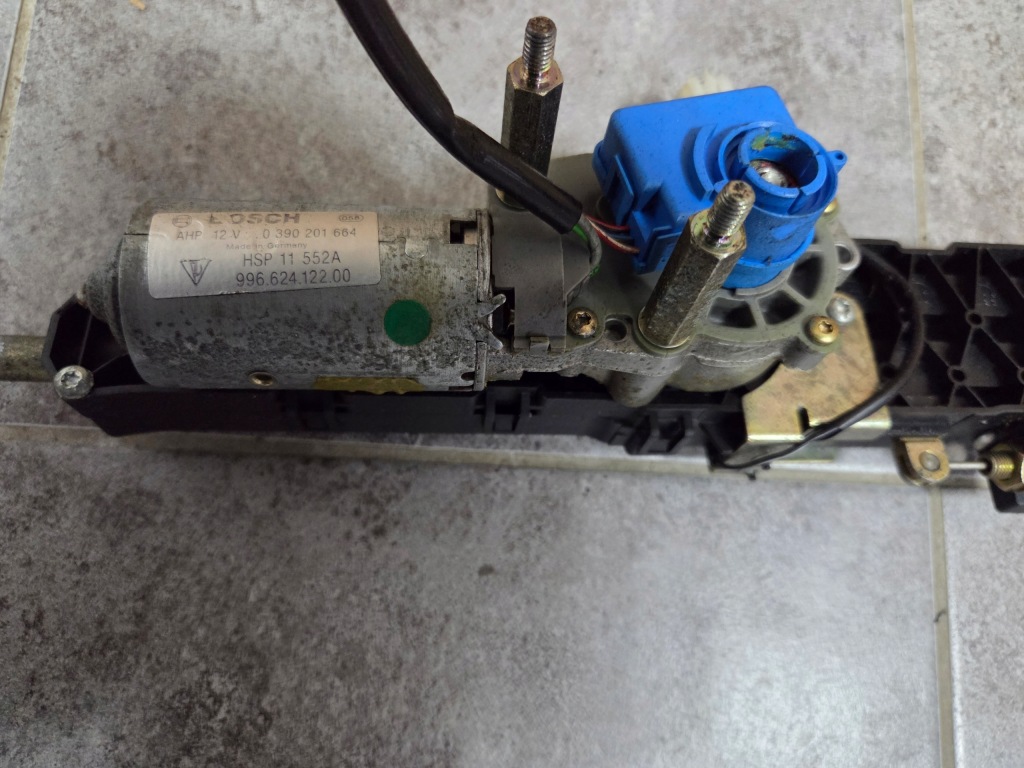 фото №6, Механизм двигатель тросы крыша soft top porsche 911 996 99662412200