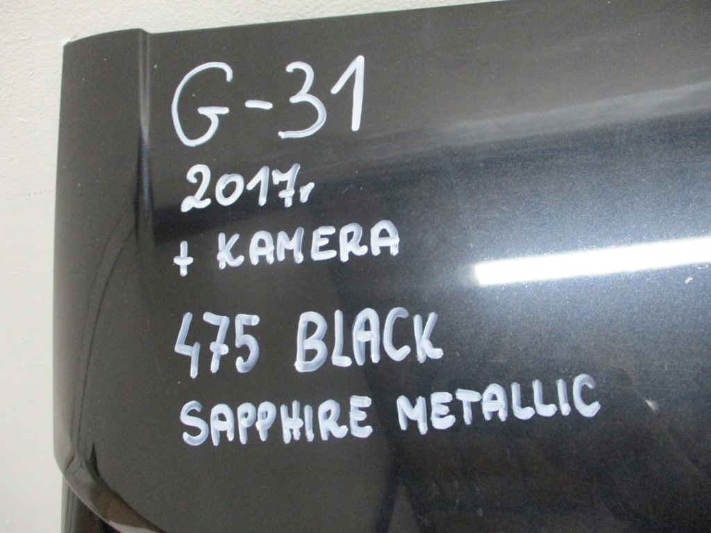 фото №7, Кришка багажника задня bmw 5 g31 kombi pod камера 17r