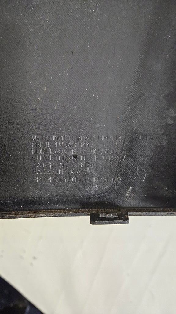 фото №13, Бампер задняя задний jeep grand cherokee wk summit