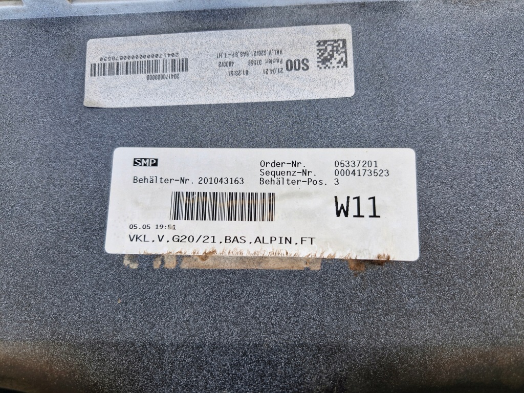 фото №6, Bmw 3 g20 g21 бампер перед передний 201043163