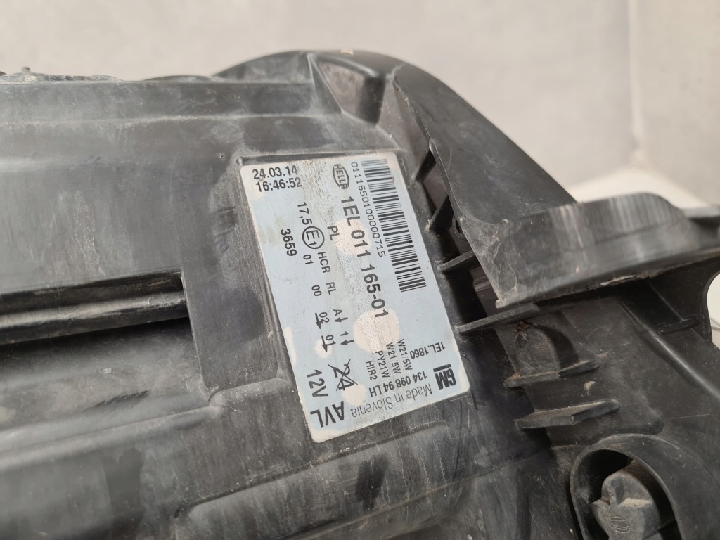 Фара фара лівий led opel insignia a рестайлінг  13409894 європа Оригінал