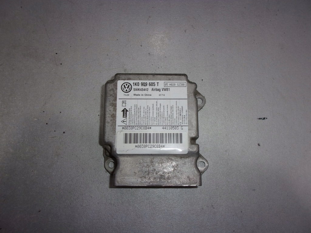 фото №1, Модуль датчик подушка безпеки skoda octavia ii 1k0909605t