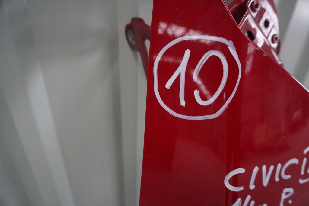 фото №3, Honda civic ix крила правий передній r81 червоний