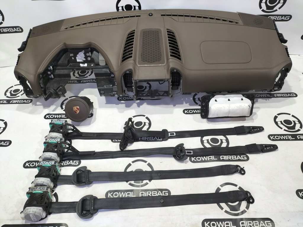 фото №1, Porsche cayenne 7p5 приборная панель консоль подушка безопасности ремни org