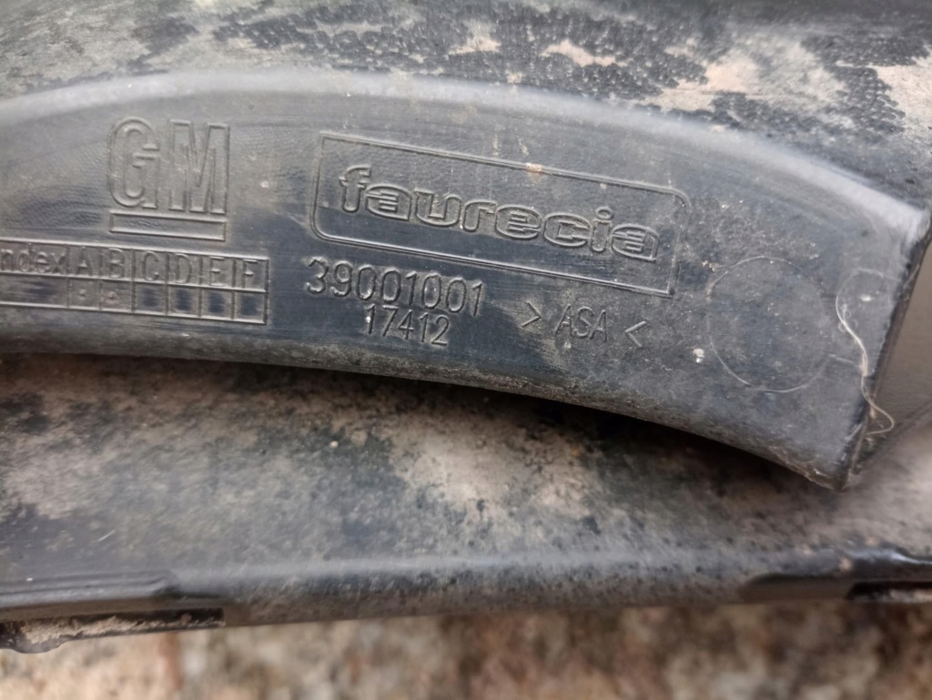 фото №8, Накладка бампера перед передняя нижняя opel adam turbo s 14-