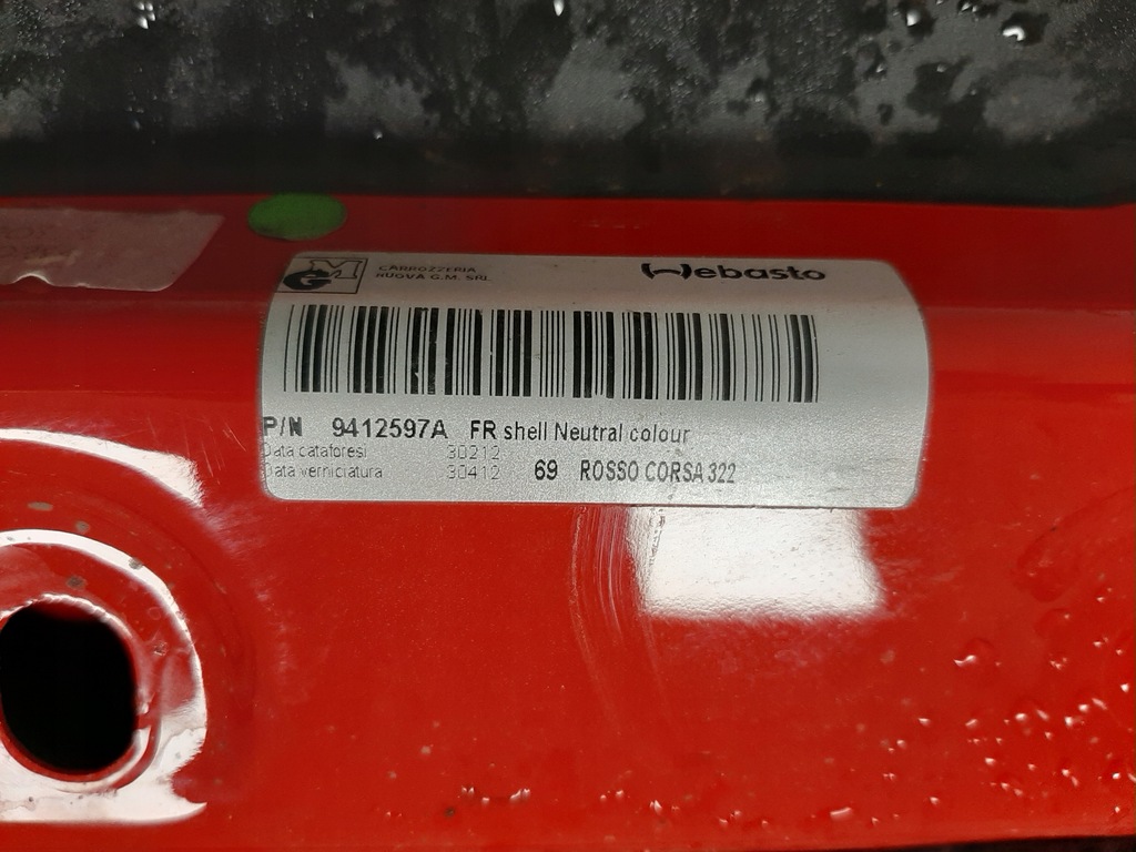фото №9, Крыша ferrari california cabrio 12r eu corsa ds 322