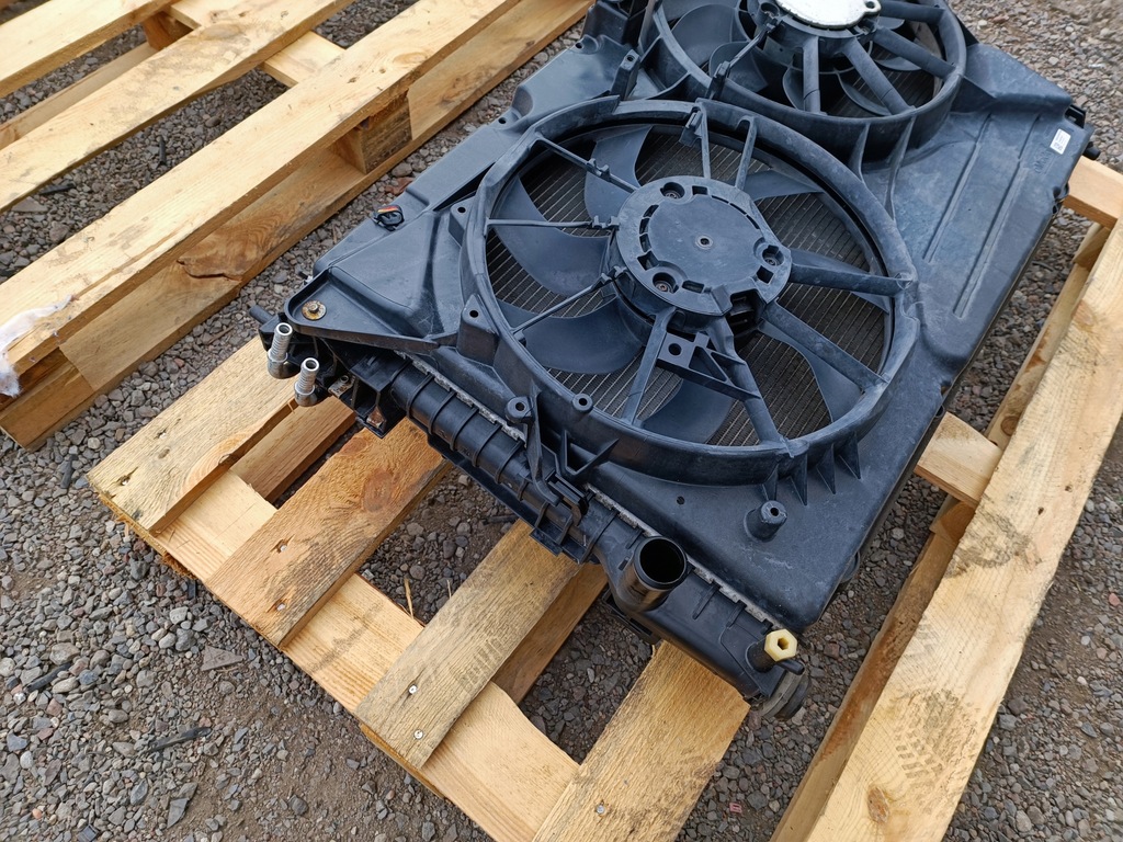 фото №6, Радиатор вентилятор комплект ford flex 3.5 2011-