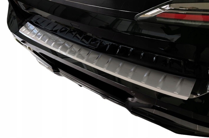 фото №9, Bmw 7 vii g70 mpakiet молдинг стальной накладка na бампер задняя