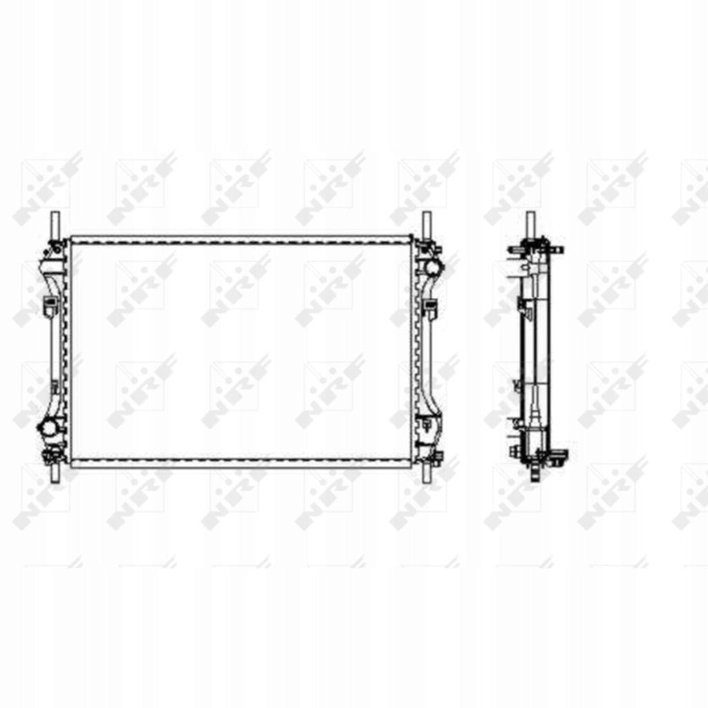 Купить Радиатор воды ford transit ford transit 00-06