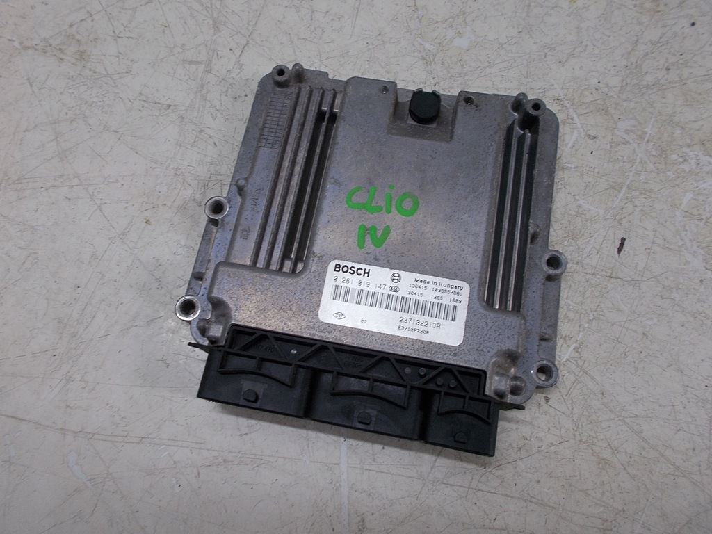 фото №1, Renault clio iv бортовой компьютер двигателя 237102213r