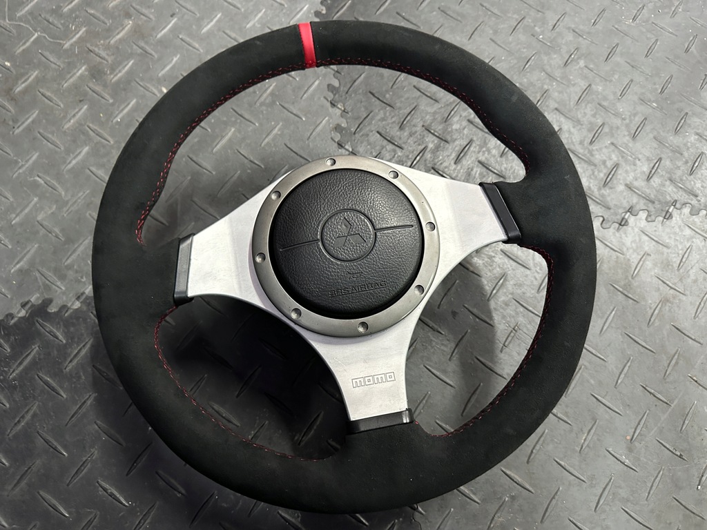 фото №10, Воздуховод momo mitsubishi lancer evo 7 8 9 подушка подушка безопасности alcantara