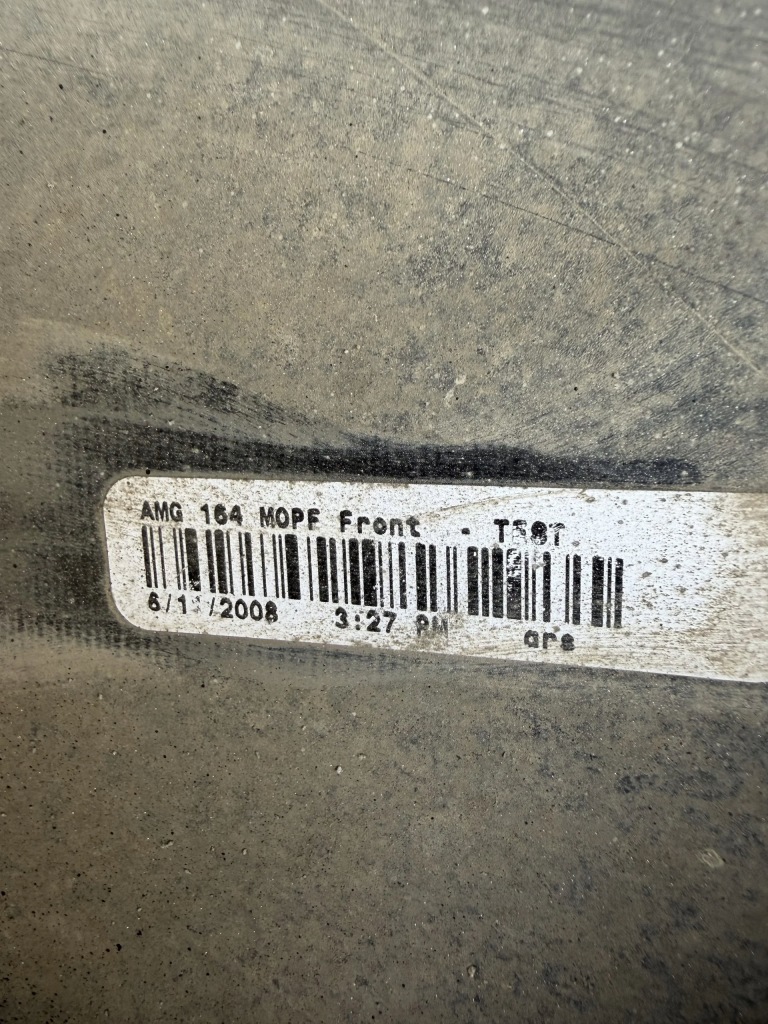 Бампер перед mercedes ml w164 рестайлінг  amg комплектний  оригінал pdc омивачі Оригінал