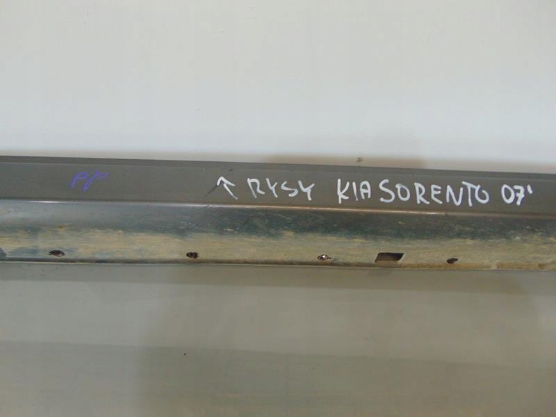 фото №2, Молдинг накладка порог правая kia sorento i