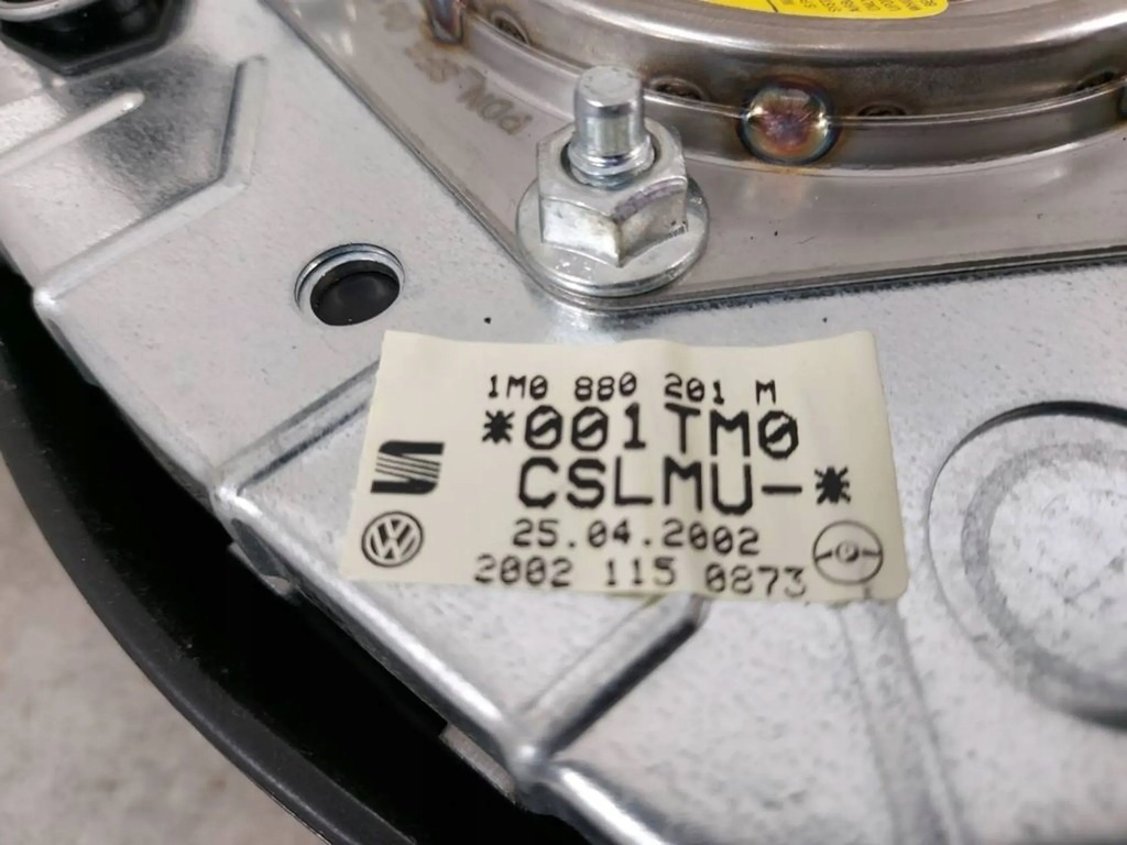 фото №9, Подушка подушка безпеки водія seat leon i 99-06