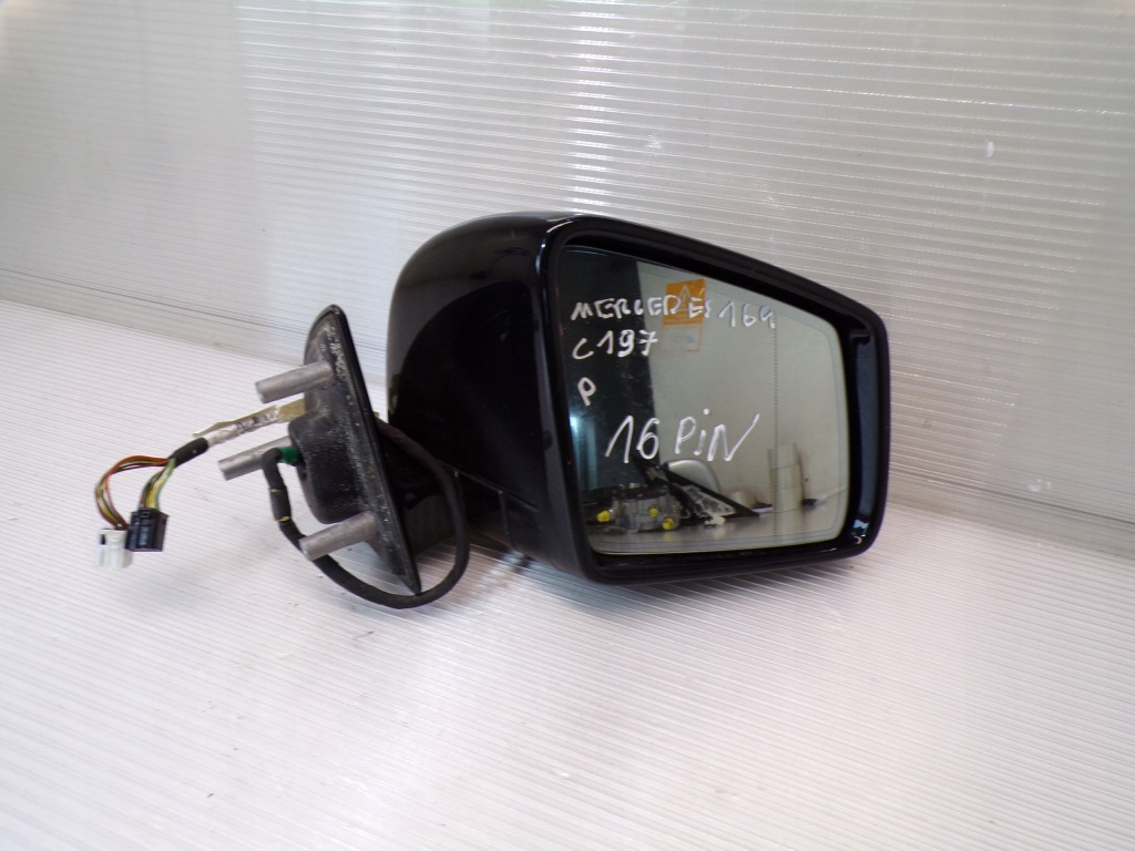 фото №1, Дзеркало праве mercedes w164 ml lift 16 pin лак c197