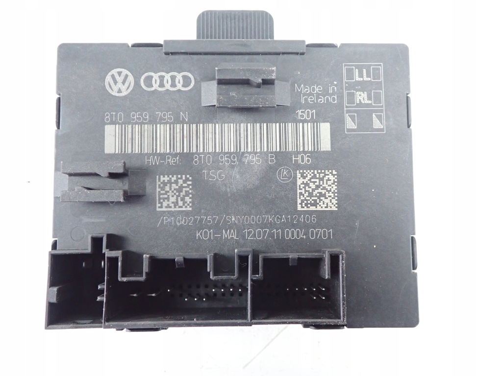 фото №8, Модуль блок керування двері лівий правий задня задній audi a5 8t sportback 8t0959795n