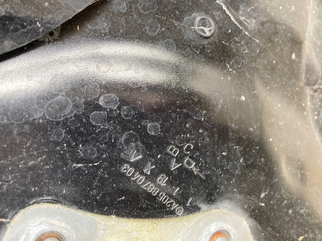 фото №11, Mercedes c w205 14-21 капот крышка перед