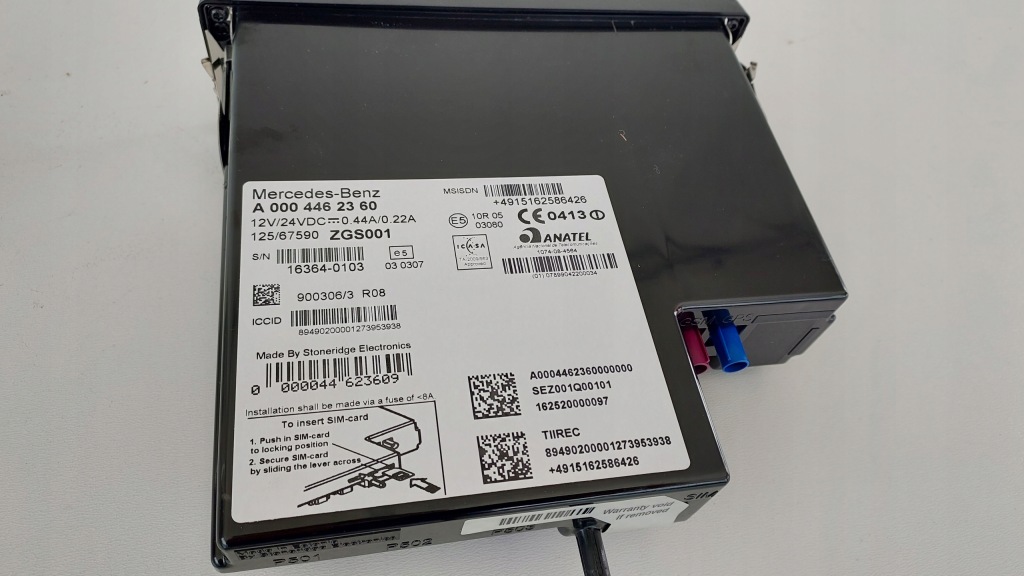 фото №7, Mercedes actros mp4 тахограф новий