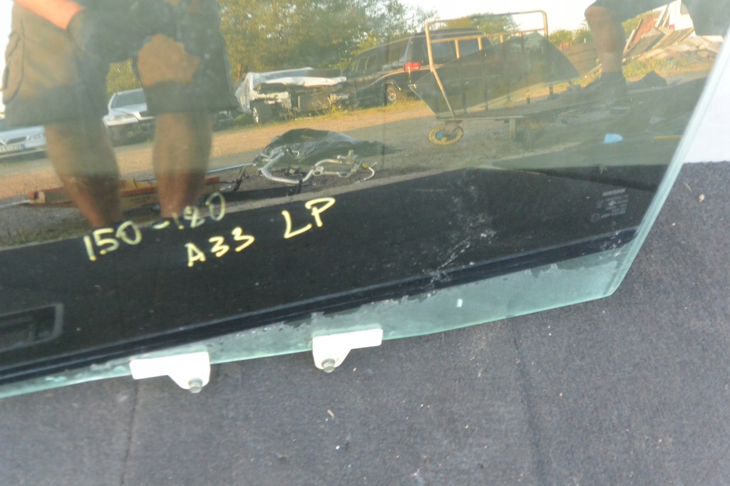 фото №12, Скло двері права ліва перед nissan maxima qx a33