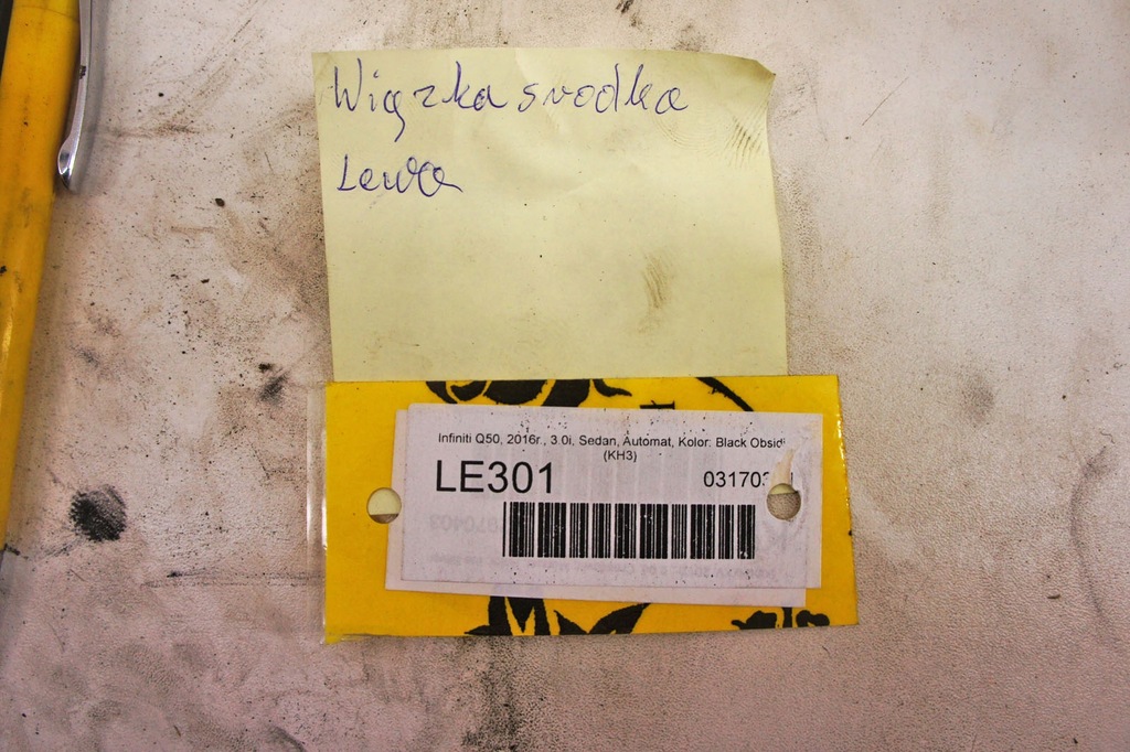 фото №8, Le301 infiniti q50 жгут салона кабины левая