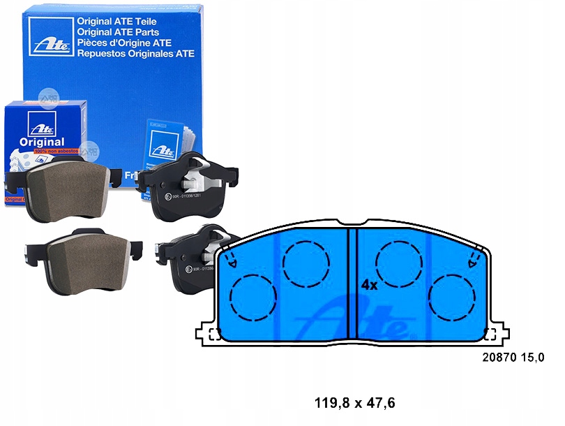 фото №1, Гальмівні колодки гальмівні toyota camry carina ii celica cor