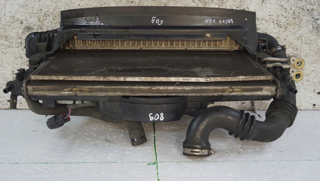 фото №7, Volvo v50 s40 комплект радиатор вентилятор