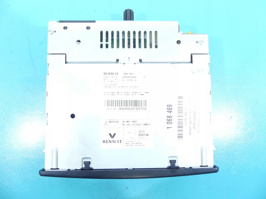 фото №3, Модуль тюнер радио renault laguna iii