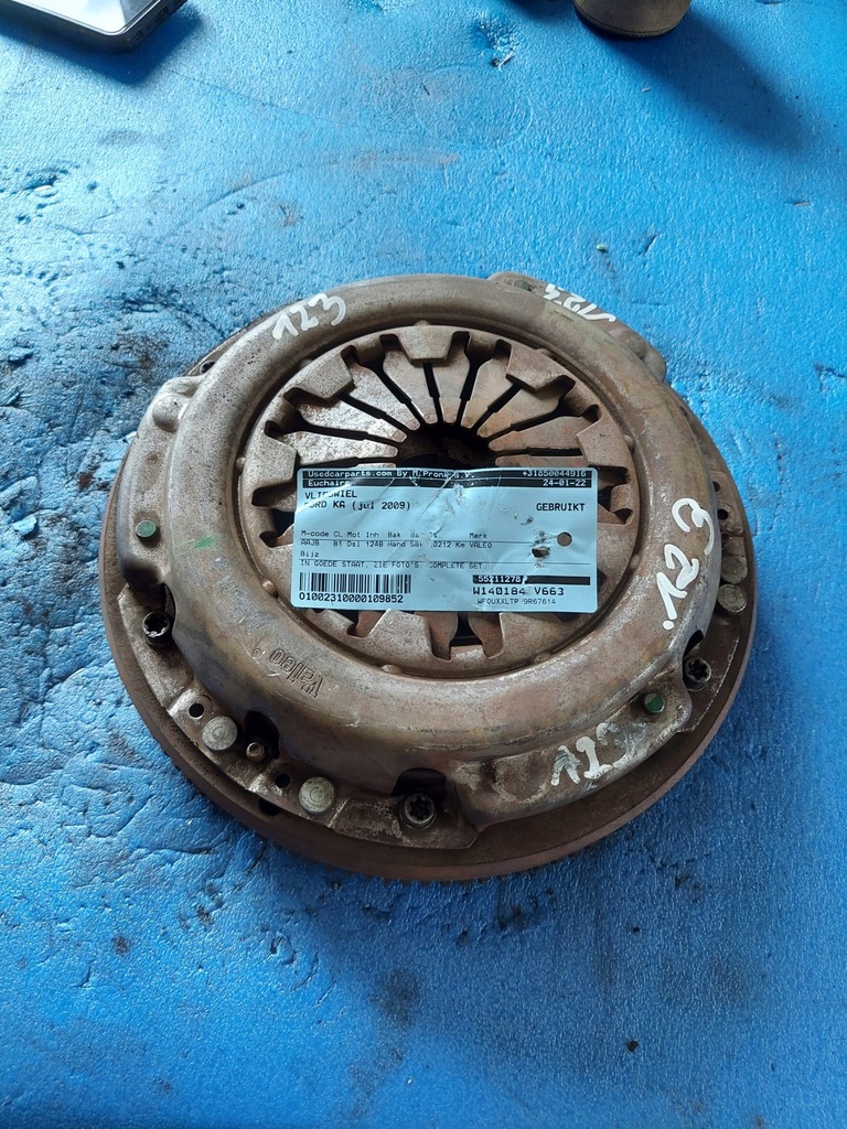 фото №1, Жёсткий колесо двухмассовый маховик ford ka 09 r 1.3 tdci 55201348