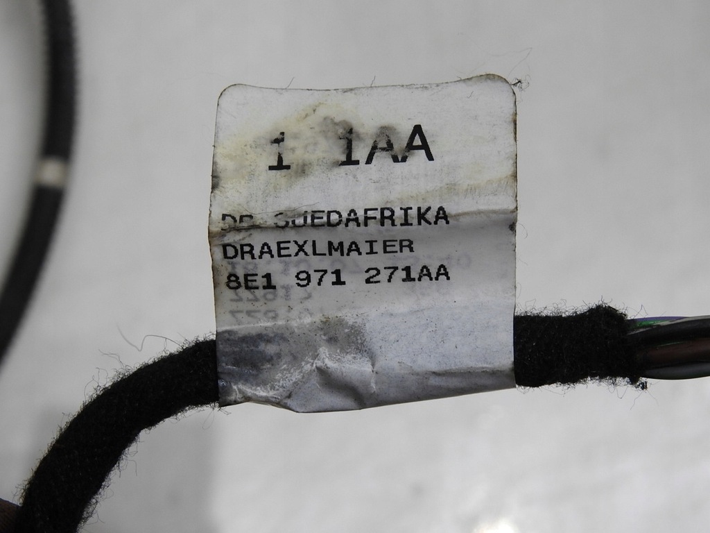 фото №7, Джгут електропроводка жабо audi a4 b7 8e1971271aa