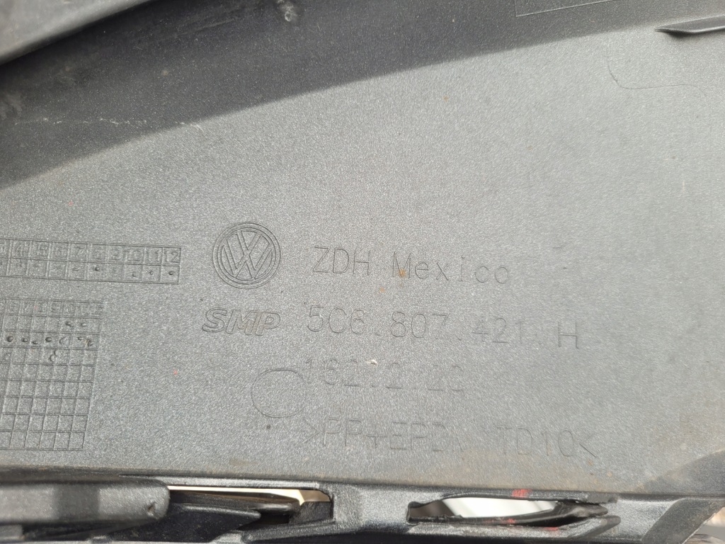 Vw jetta vi mk6 | бампер диффузор спойлер задний задний рестайлинг  5c6807421h | 1299 Недорого