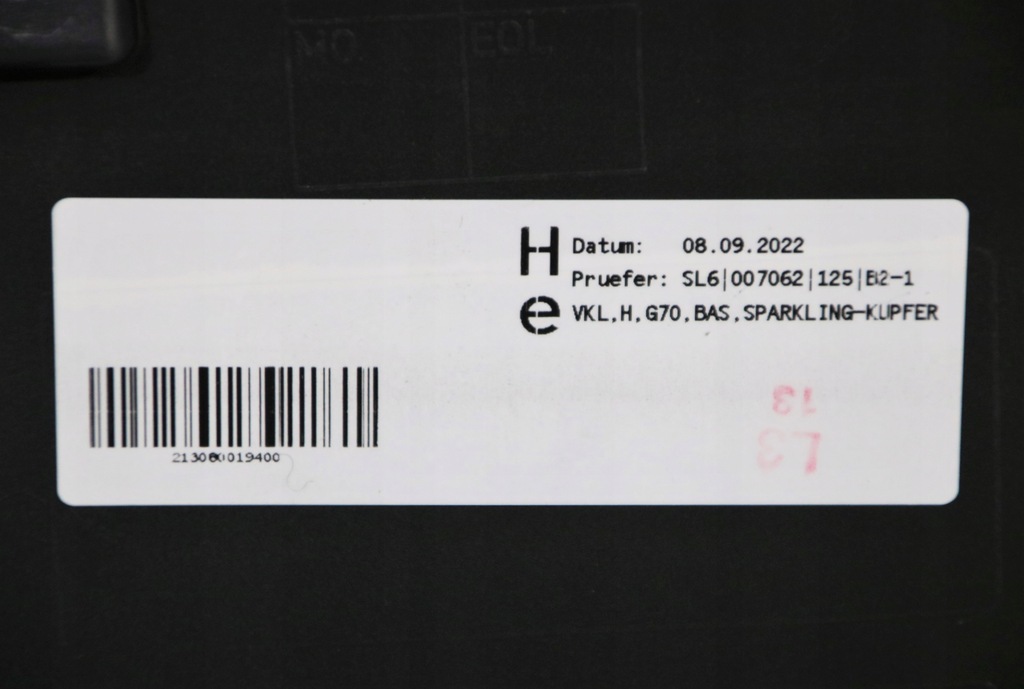 фото №13, Bmw 7 g70 бампер задняя задний 6xpdc цвет c55