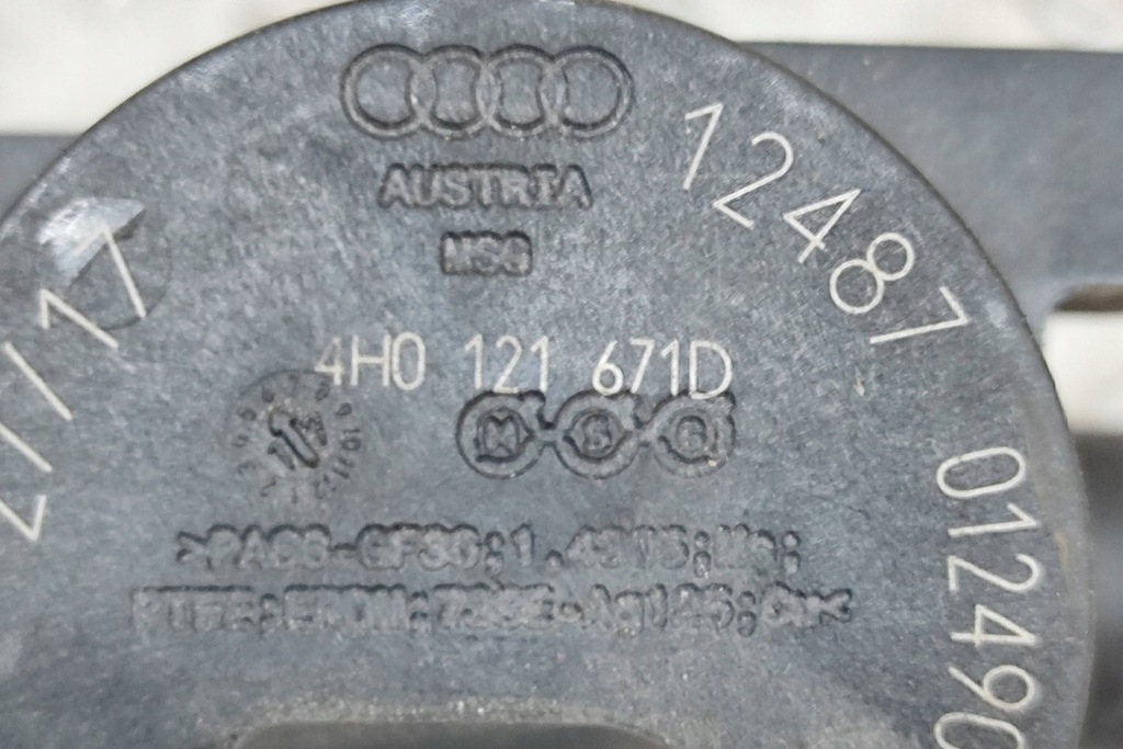 фото №6, Audi q5 fy двигун циркуляція wody 4h0121671d 2.0 бензин 185kw 2017