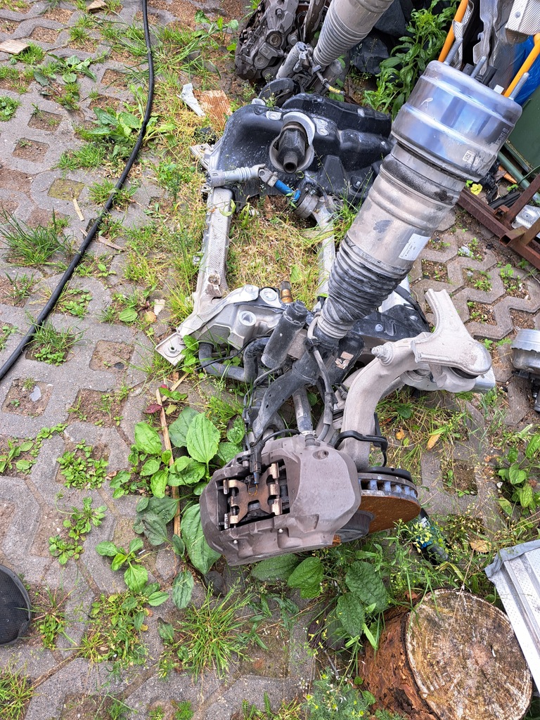 фото №4, Mercedes 253 подвеска приводной вал поворотный кулак подрамник