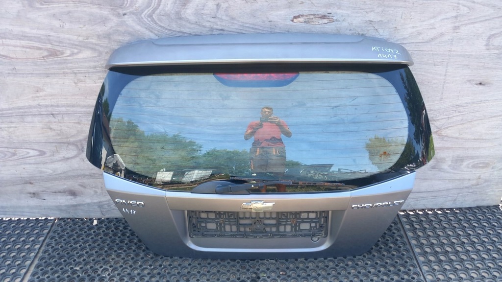 фото №1, Chevrolet aveo t255 hb крышка багажника багажника задняя 04u