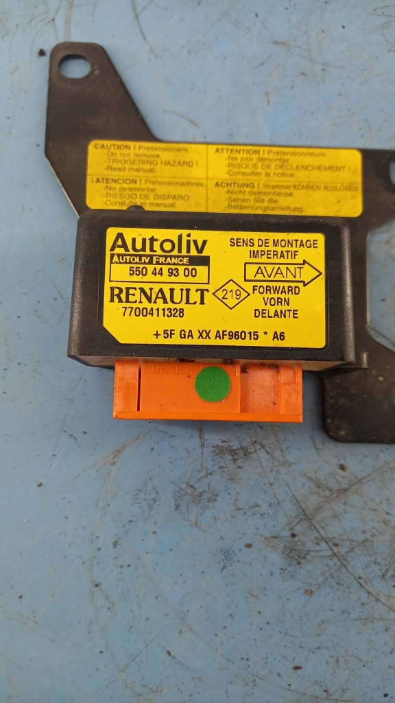 фото №2, Датчик подушка безпеки renault laguna i 96r