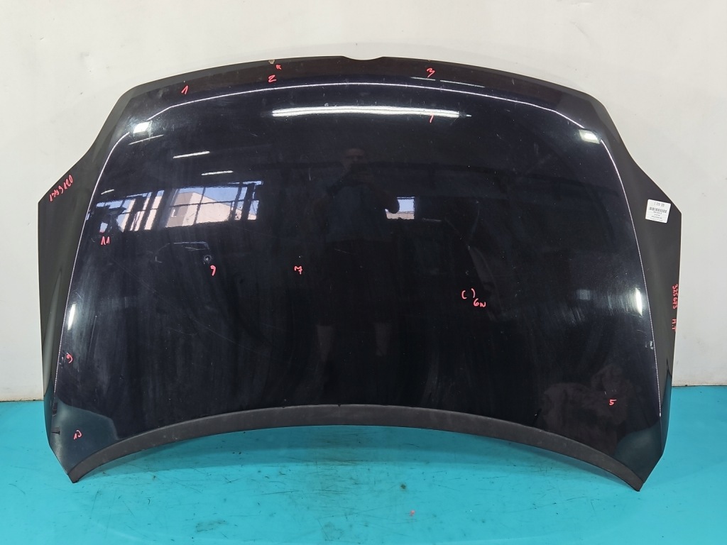 фото №2, Капот передняя vw golf v plus чёрный lc9z