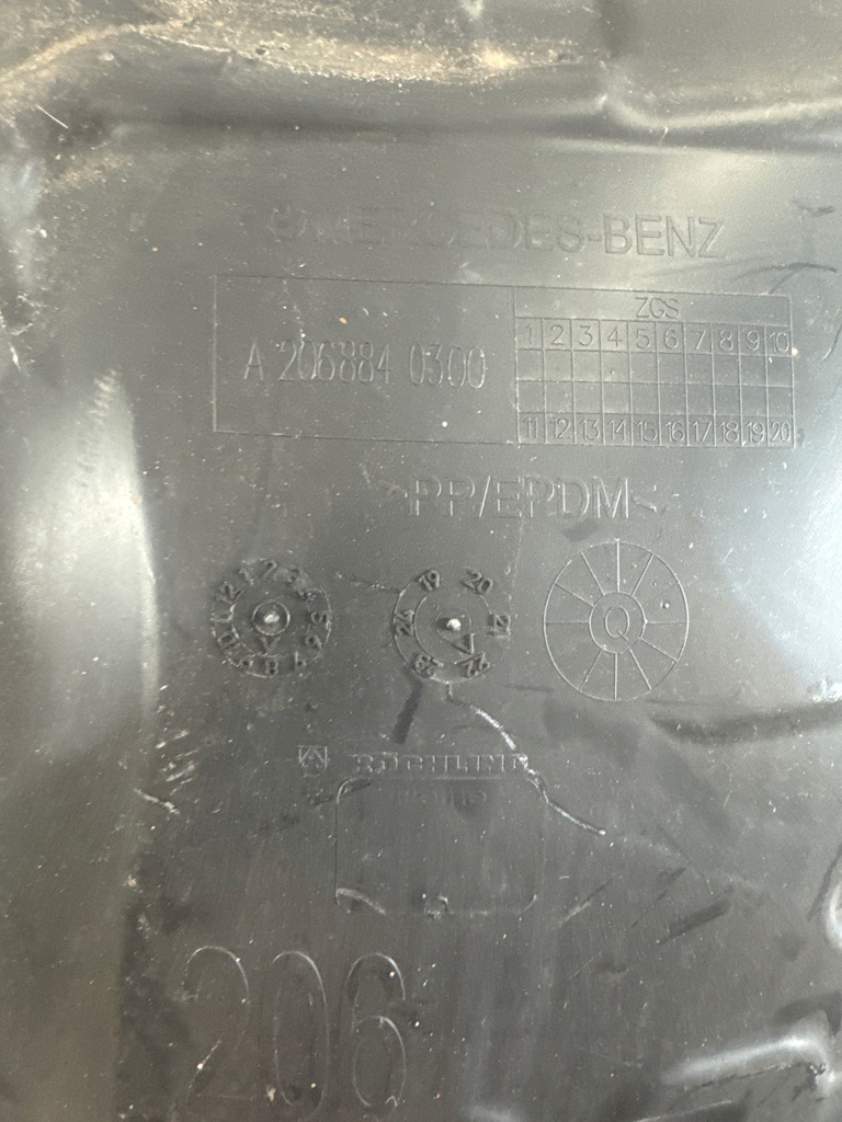 фото №5, Mercedes w206 c200 підкрилок лівий перед a2068840300