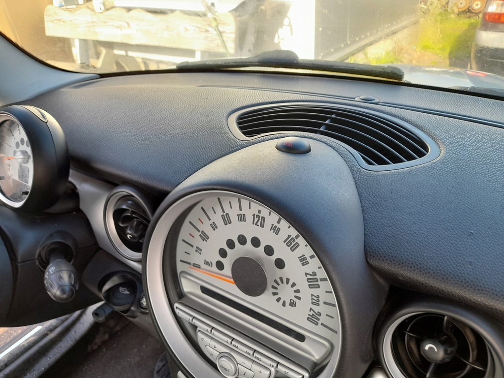 фото №6, Mini cooper r56 pulpit консоль панель приладів приладова подушка безпеки