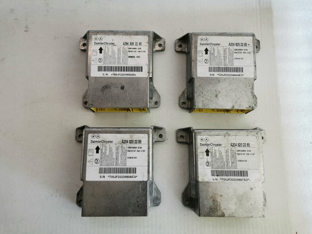 фото №1, Mercedes w204 модуль подушка безопасности a2048202285