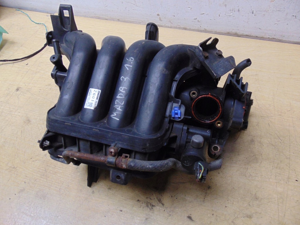 фото №6, Колектор всмоктуючий mazda 3 bk 1.6 z601 099800-0053