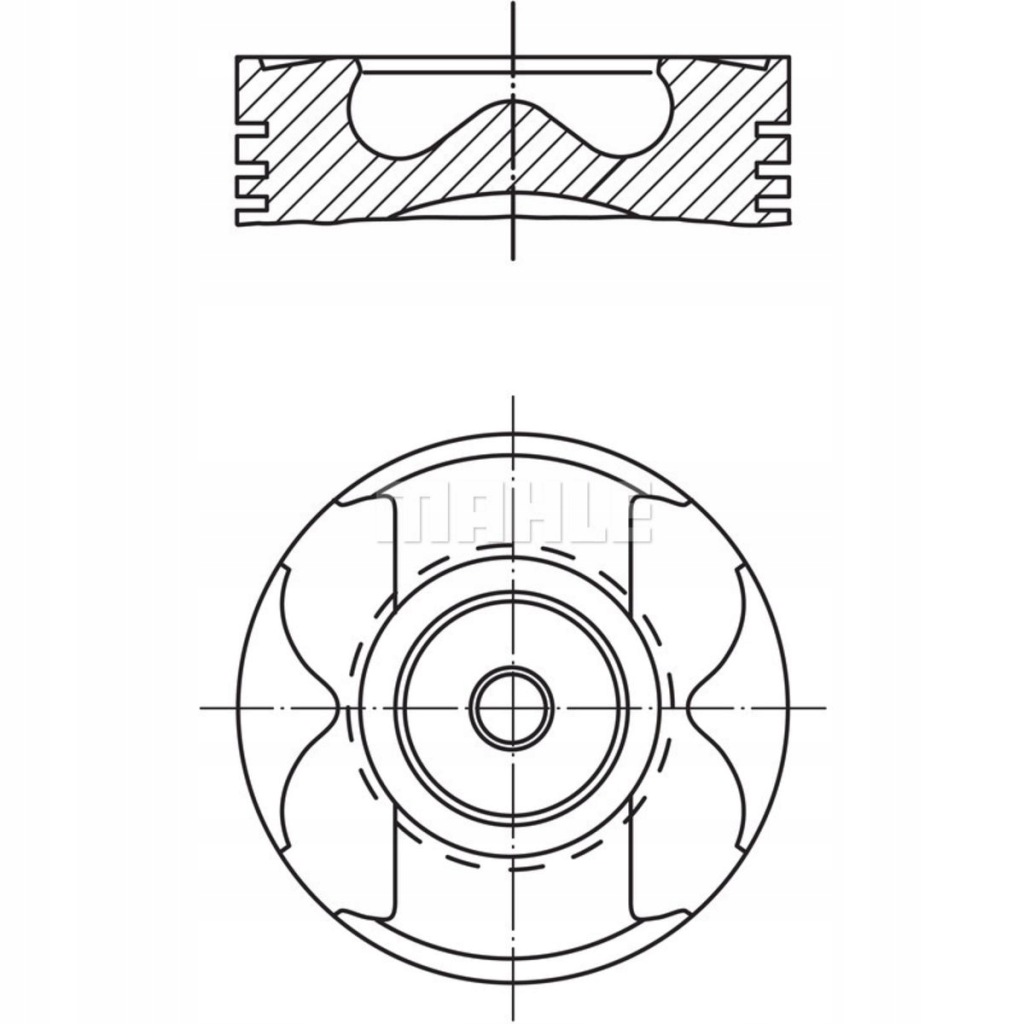 фото №2, Mahle 022 26 01 поршень