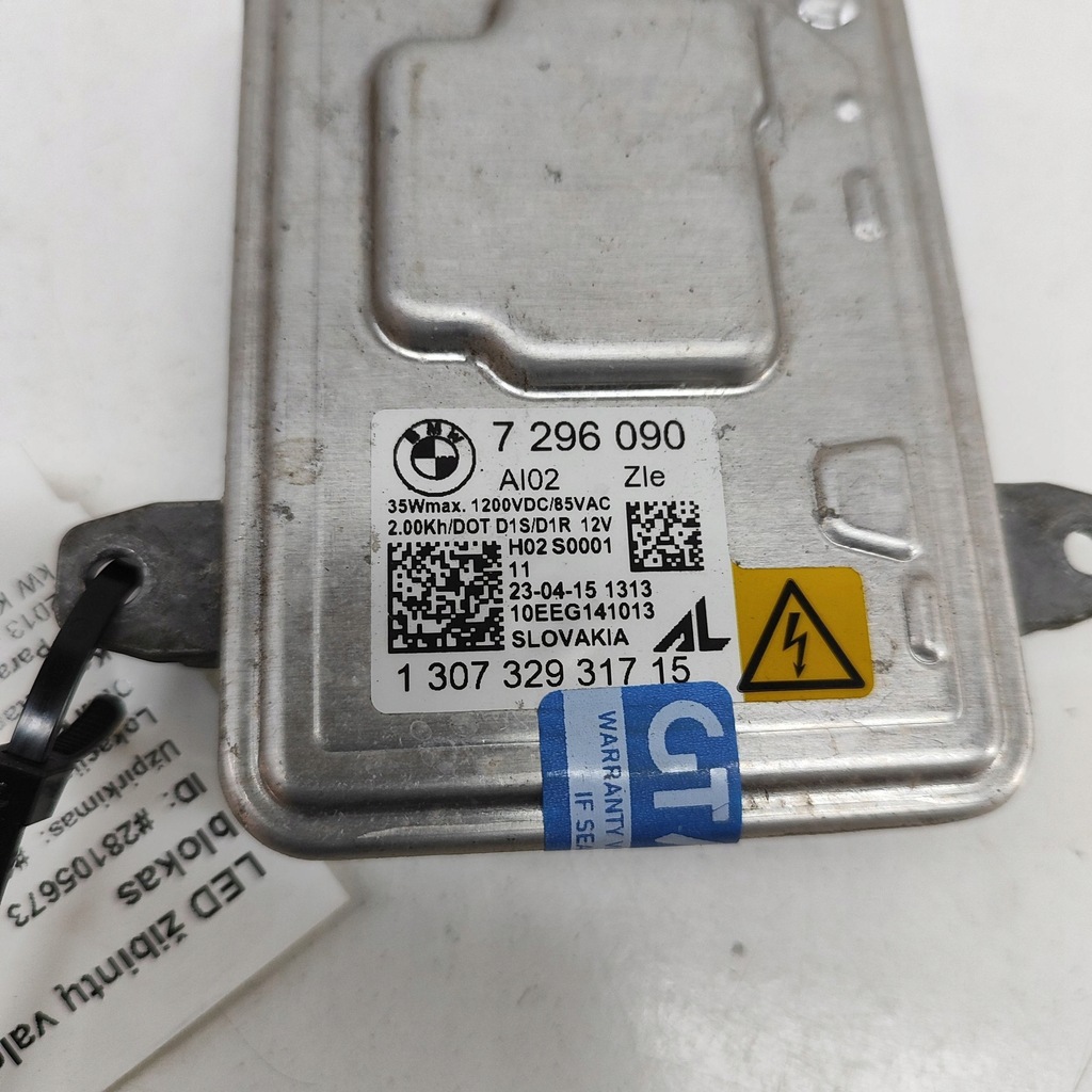 фото №6, Bmw 4 f32 f33 2015 модуль управляющий балласт led