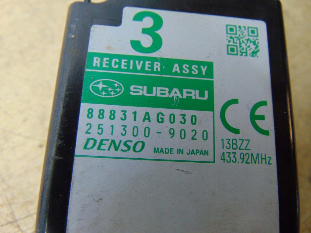 фото №8, Модуль блок управления subaru impreza iii gh 88831ag030