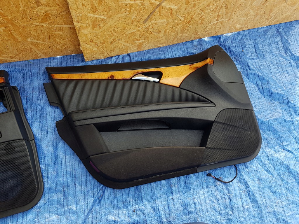 фото №11, Mercedes w211 kombi сиденья заднее сиденье обшивки комплект кожа