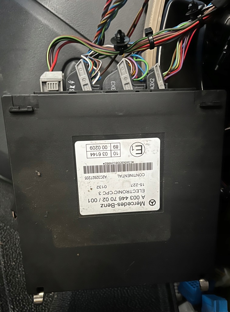 фото №1, Модуль блок управления бортовой компьютер cpc 3 mercedes actros mp4 a 0034467002