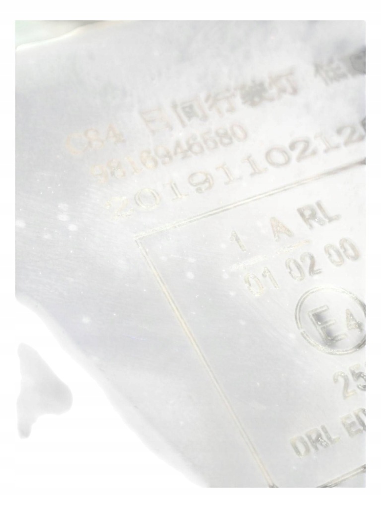 фото №8, Citroen c5 aircross правая лампа dlr свет do движение dziennej противотуманная фара org