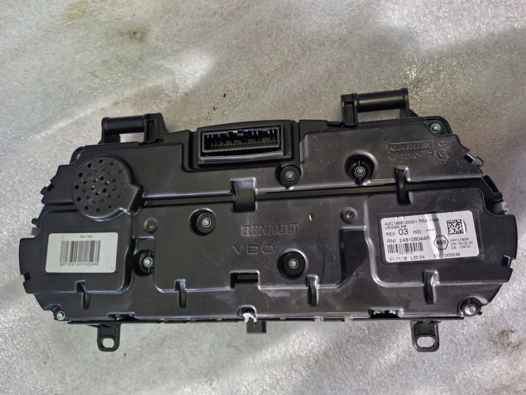 фото №2, 248108044r счетчик приборы megane iv