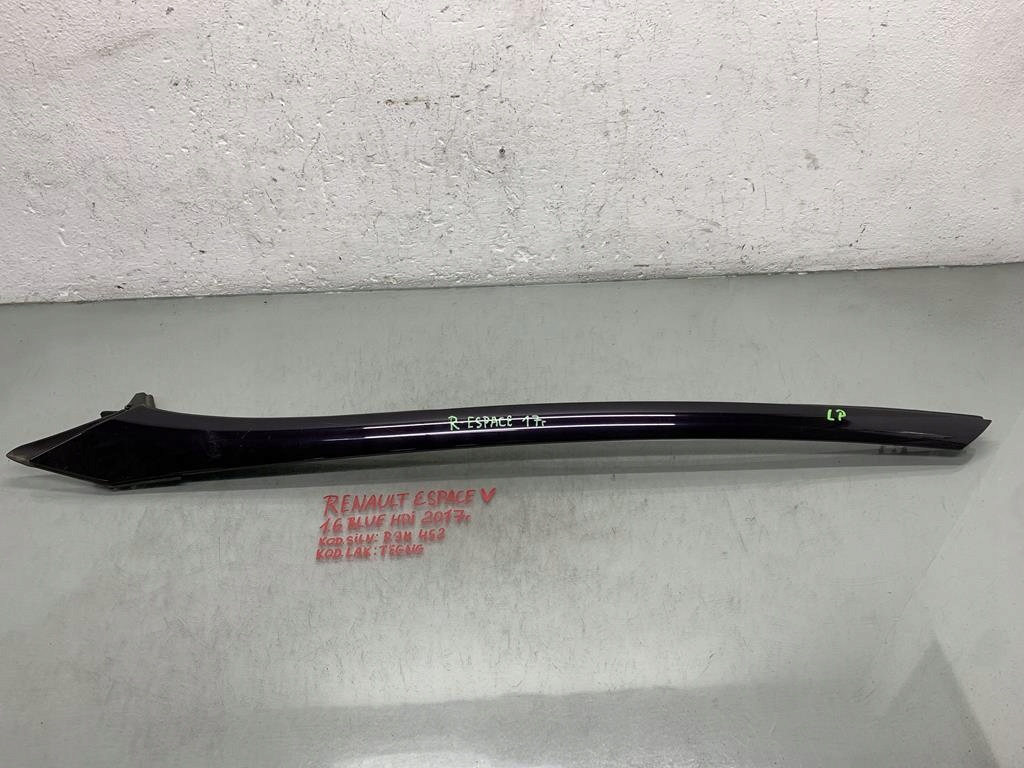 фото №1, Молдинг скло лобове ліва renault espace v 1.6 bdci 17 r 727612381r