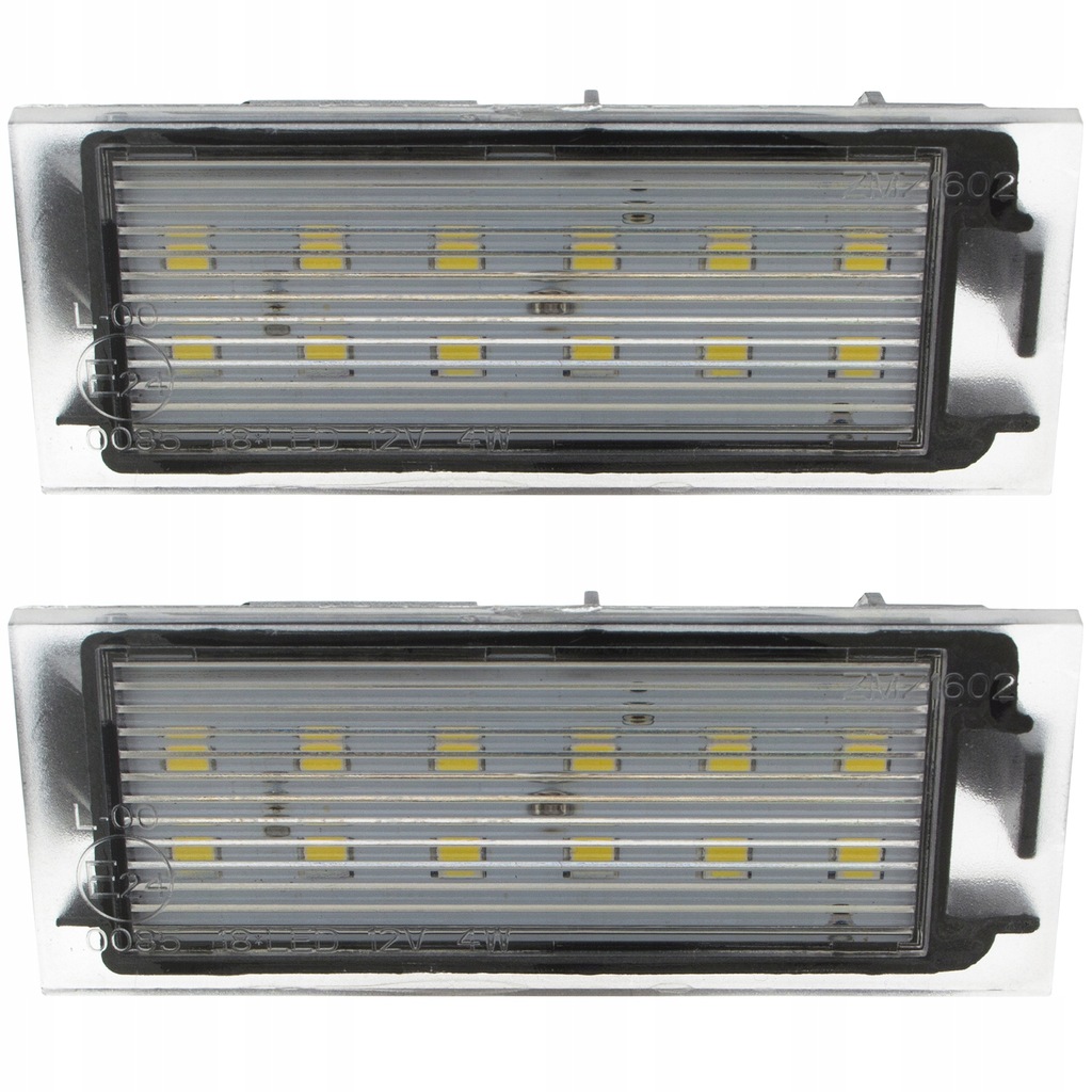 фото №1, Ліхтарі номерного знака реєстраційний led renault clio megane laguna