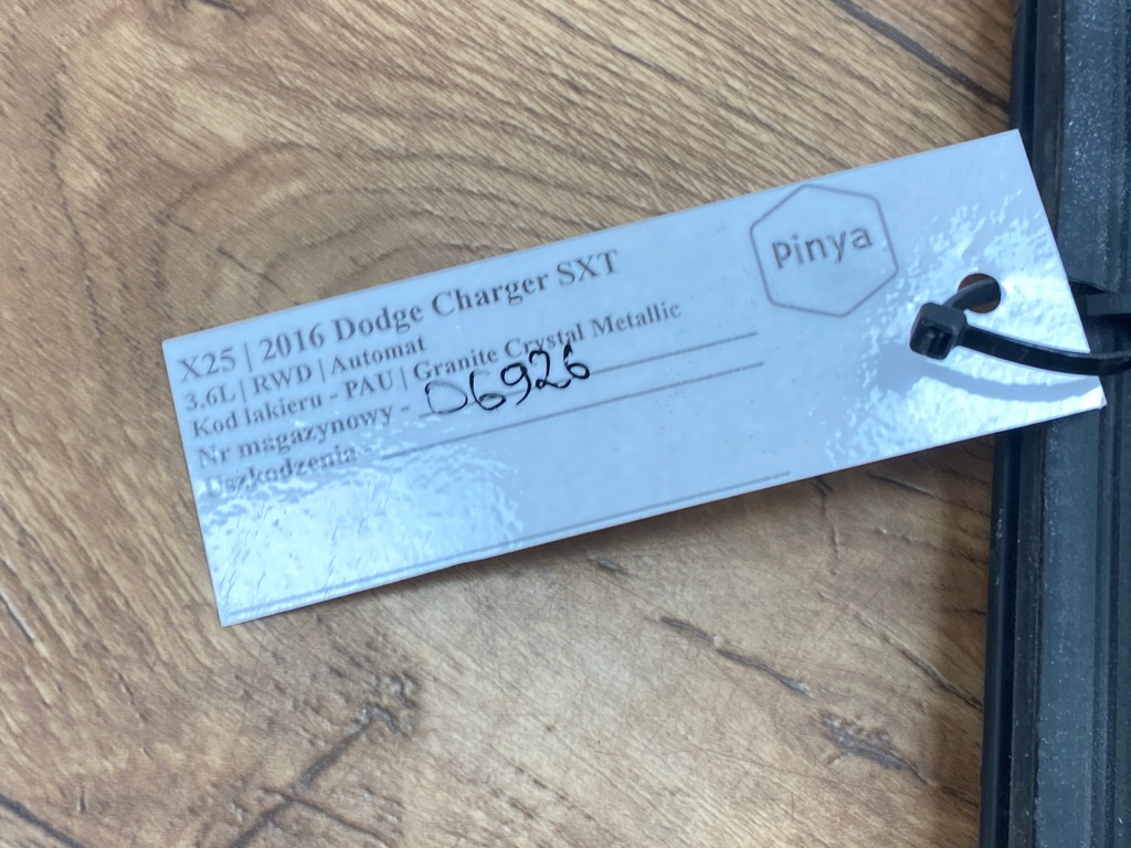 фото №8, Прокладка двері задня dodge charger 2015+ usa